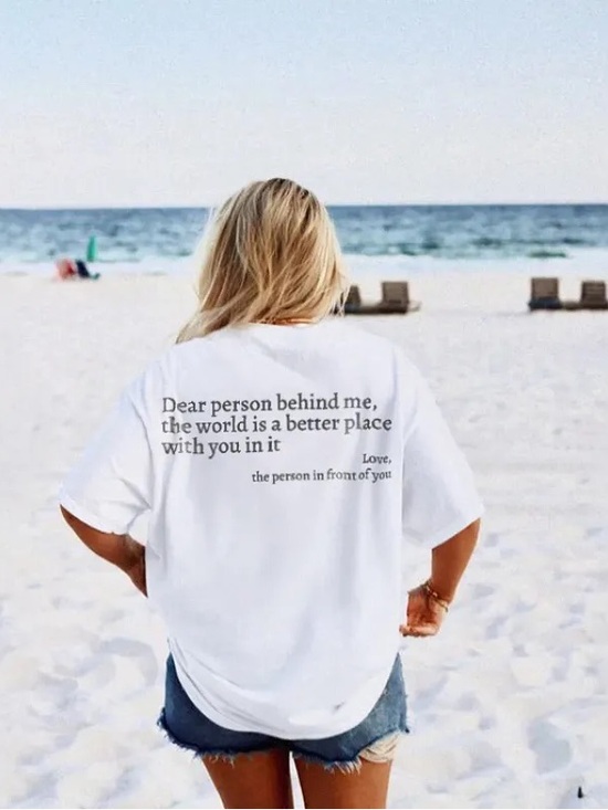 Tops - NWOT Dear Person Behind Me T-Shirt